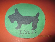 WWII LUFTWAFFE BATTLE OF BRITIAN STUKA IST.G2 GROUP SCOTTIE  FLIGHT JACKET PATCH