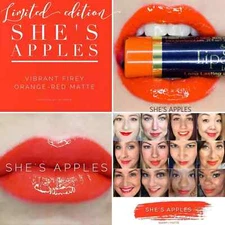 Lipsense She's Apples Long Lasting Liquid Lip Color by SeneGence New & Sealed