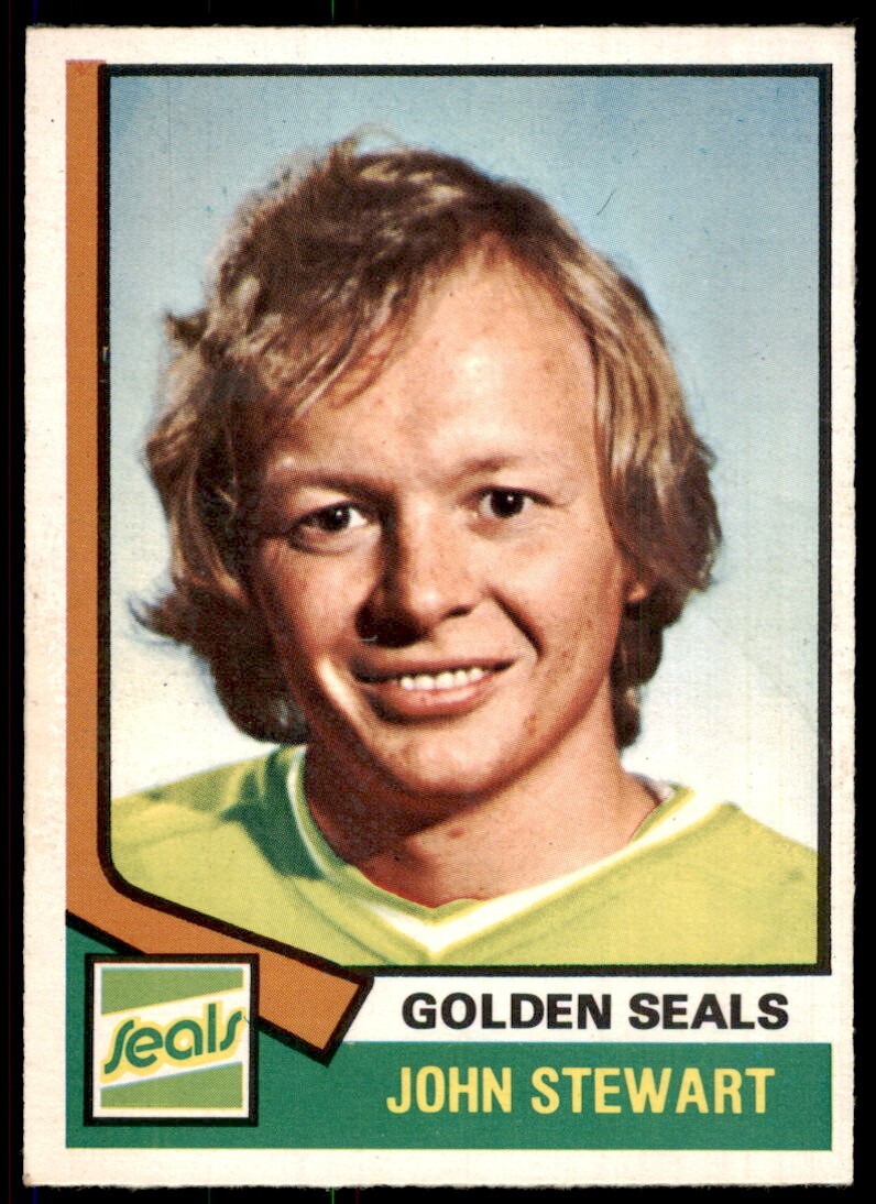 1974-75 O-Pee-Chee NM John Stewart Rookie #175