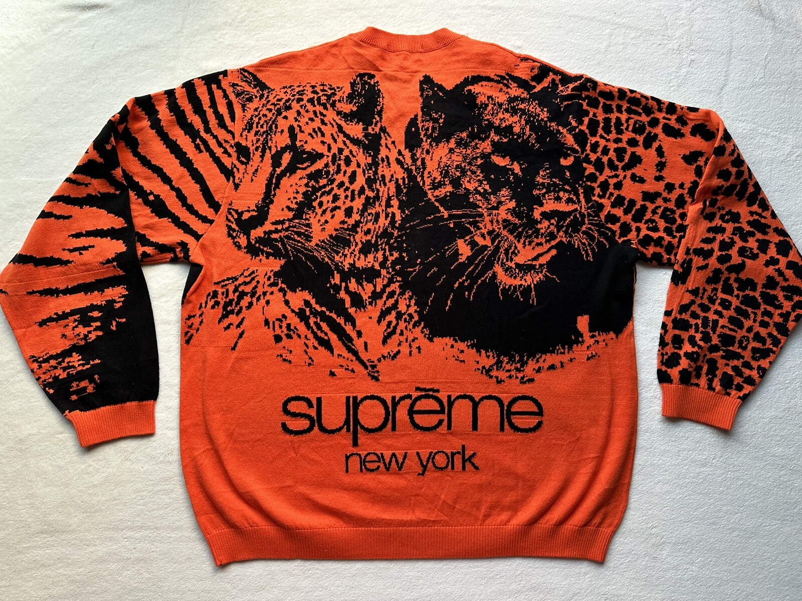 Supreme Big Cats Jacquard L/S Top XXL-