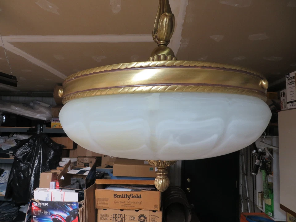 ALEXANDRIA II COLGANTE DE 5 LUCES EN BRONCE SATINADO POR ILUMINACIÓN CLÁSICA # 69505 SBB Foto 3 de 4