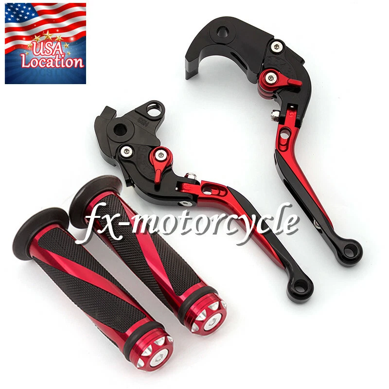 Empuñadura plegable de embrague de freno de extensión para Yamaha YFM700 Raptor 700R 2008-2023 Foto 2 de 4