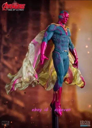 Iron Studios  1/10  Vision Avengers  Limited  Statue Figure Model In Stock