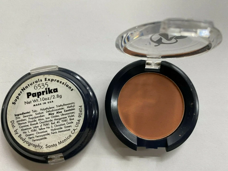 2 Pack -  Super naturals Expressions Eye Shadow, .10 oz  PAPRIKA by  Bodyography - Image 2 of 2