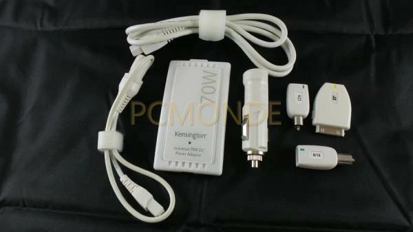 Kensington Lightweight Slimline 70w DC Mac Notebook/iPod Power  