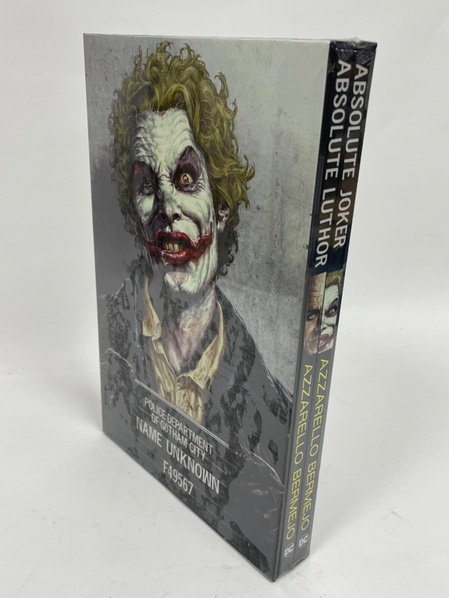 Absolute Lex Luthor/Joker (2024 Edition) New DC Comics HC Sealed