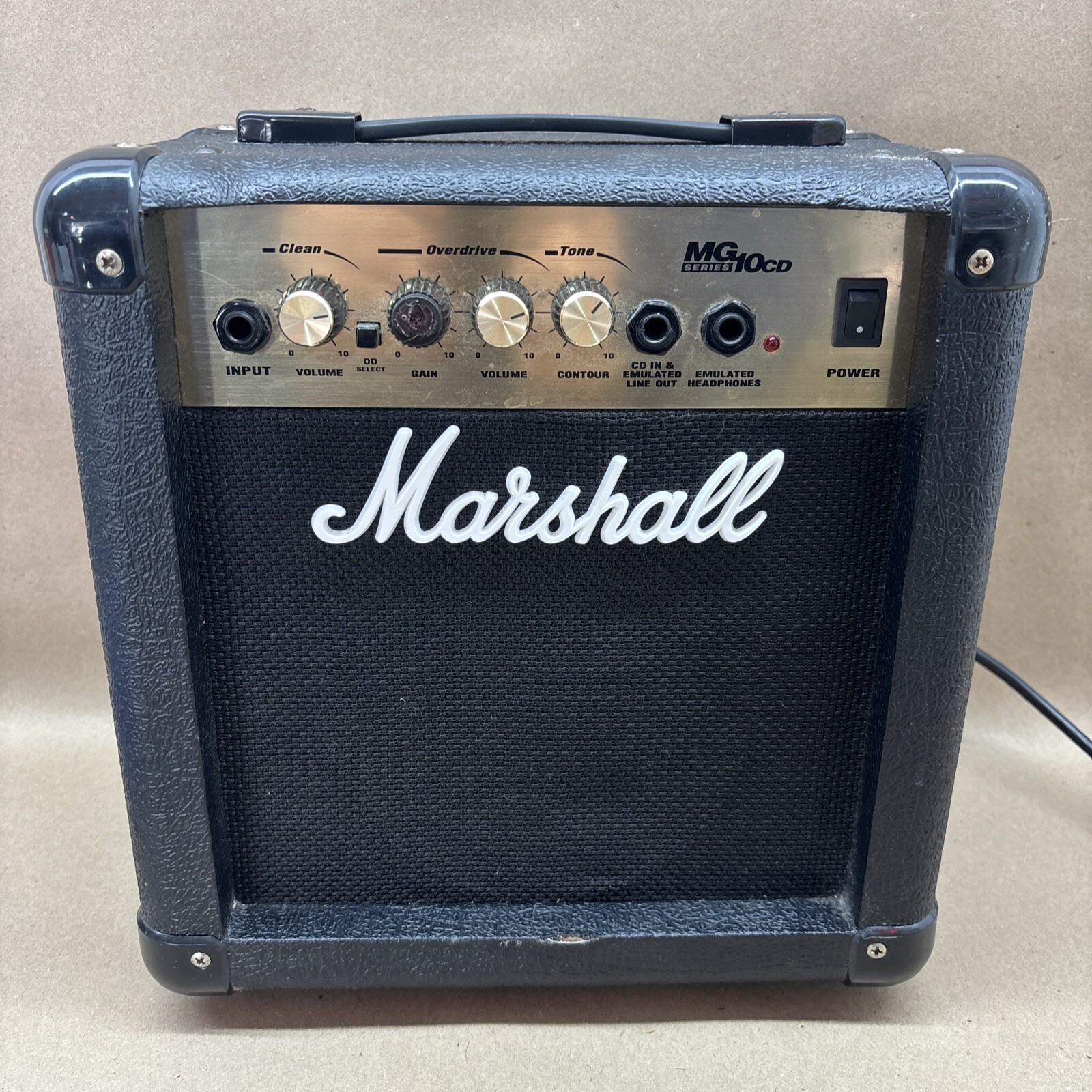 Marshall 40Watt Amplifier MG10CD Series Practice Guitar Amp Tested