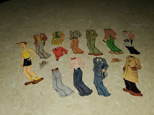 Sehr guter Zustand (1950er) ~ "BLONDIE, DAGWOOD, & COOKIES GESCHNITTENE PAPIERPUPPEN", VON WHITMAN - Bild 7 von 10