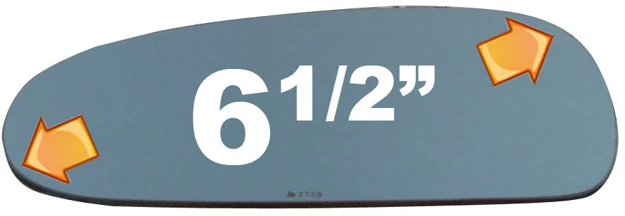 Новое плоское левое сменное зеркало для 00–06 Audi TT Quattro без задней панели - Изображение 4 из 4