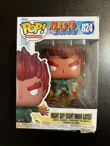 Funko Pop! Naruto Shippuden Might Guy - Eight Inner Gates Vinyl Figure # 824/ Z