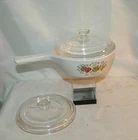 Vintage Corning Ware La Sauge & Pyrex Lids