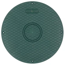 Polylok 12" Flat Cover/Lid (PN: 3017-C)