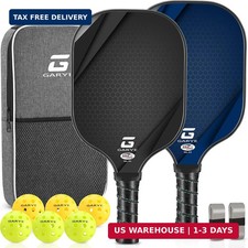 GARYE Pickleball Paddles Set of 2/4, USAPA Approved Carbon Fiber Pickleball Set,