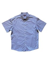 UNTUCKit Shirt Mens XL Blue Red Plaid Marichel Button Down Wrinkle Free Cotton