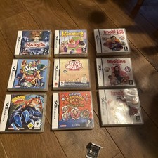 Bundle x 10 Nintendo DS Games With Boxes & manuals Sims, King Kong, Narnia VGC
