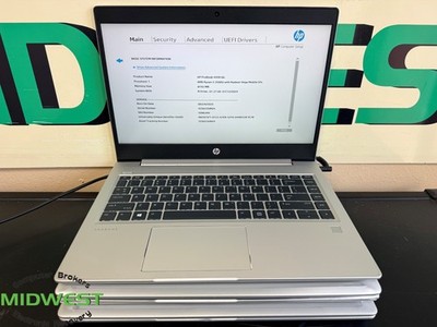 (Lot of 3) HP ProBook 445R G6 AMD Ryzen 5 3500U 2.1GHz 8GB RAM No OS/HDD/SSD