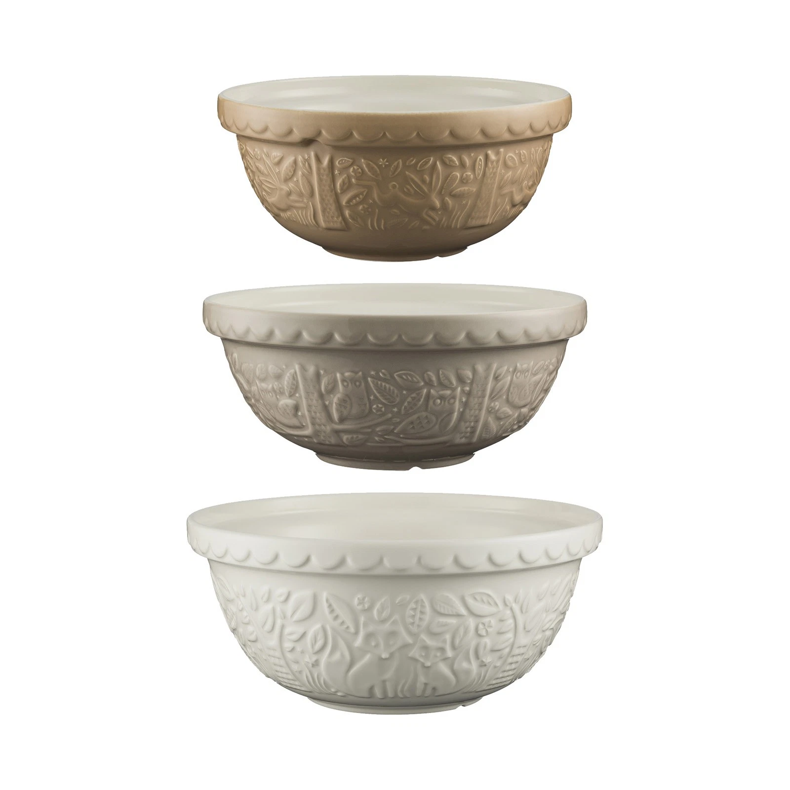 Mason Cash In The Forest Size 12, Size 18, Size 24 Mixing Bowl Set of 3
Opens in a new window or tab