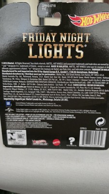 ホットウィールFRIDAY NIGHT LIGHTS Silverado Hot Wheels Chevy Silverado Friday Night Lights Retro Entertainment