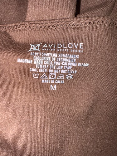 Sexy Body Avidlove para Mujer Cuello Cuadrado Prendas moldeadoras Body Sin Mangas Talla M - Imagen 7 de 10