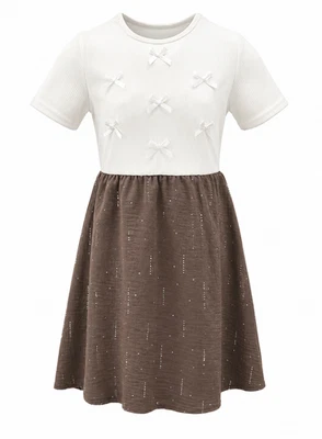 Kleid Mädchen Sommerkleid kurzarm *NEU*  K250a - Bild 1 von 4