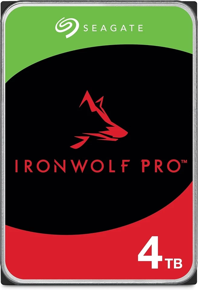4TB IronWolf Pro SATA HDD - Enterprise NAS, 256MB Cache - Image 3 of 4