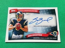 2010 Topps - Peak Performance Autographs Sam Bradford #PPA-SB (AU, RC)