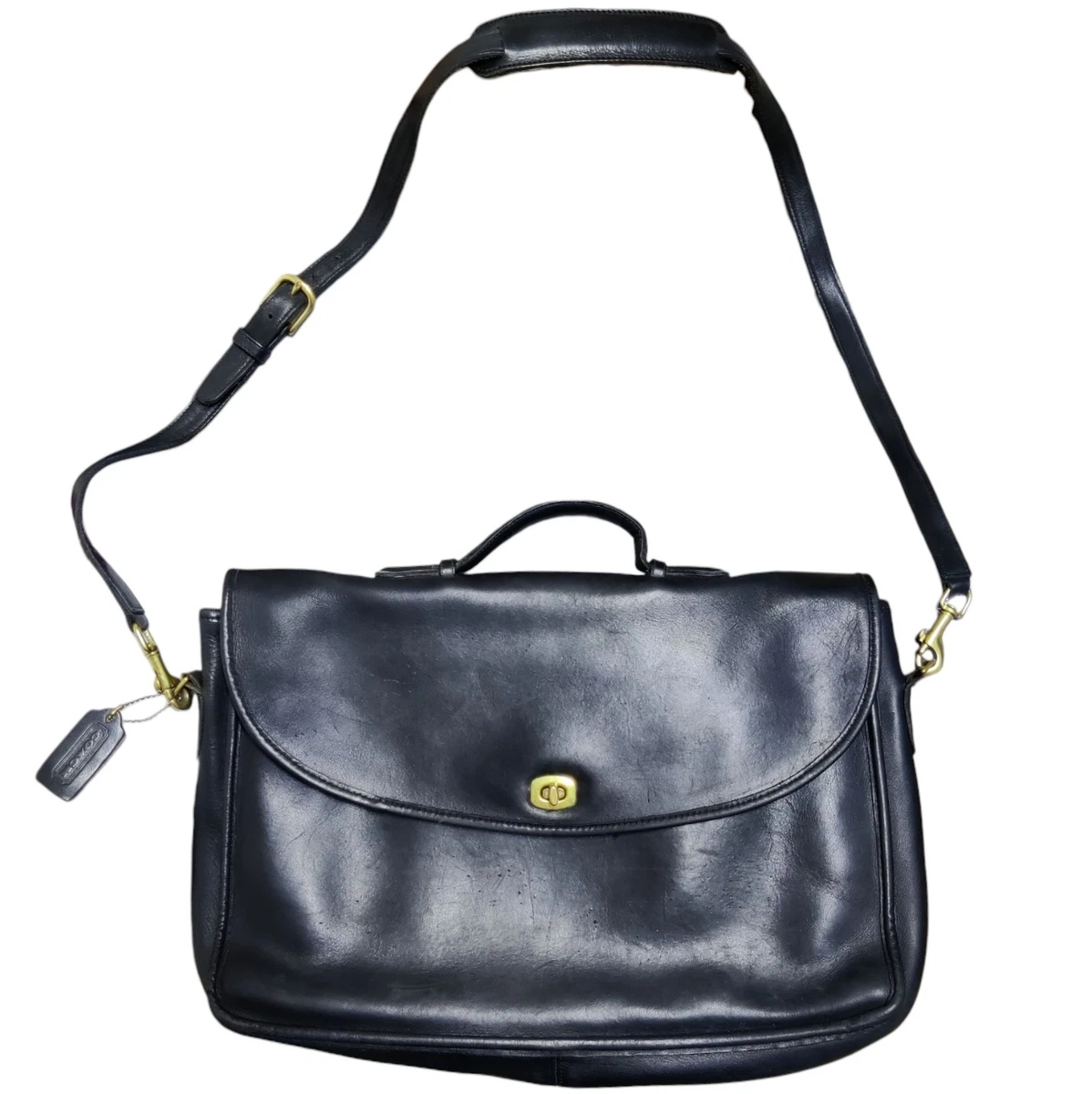 Turn Lock Briefcase/Document Case Large Bags & Handbags for Women