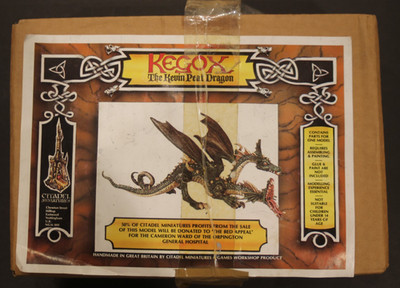 Citadel Miniatures Limited Edition Kegox The Kevin Peat Dragon 1985 NB2 Komplett
