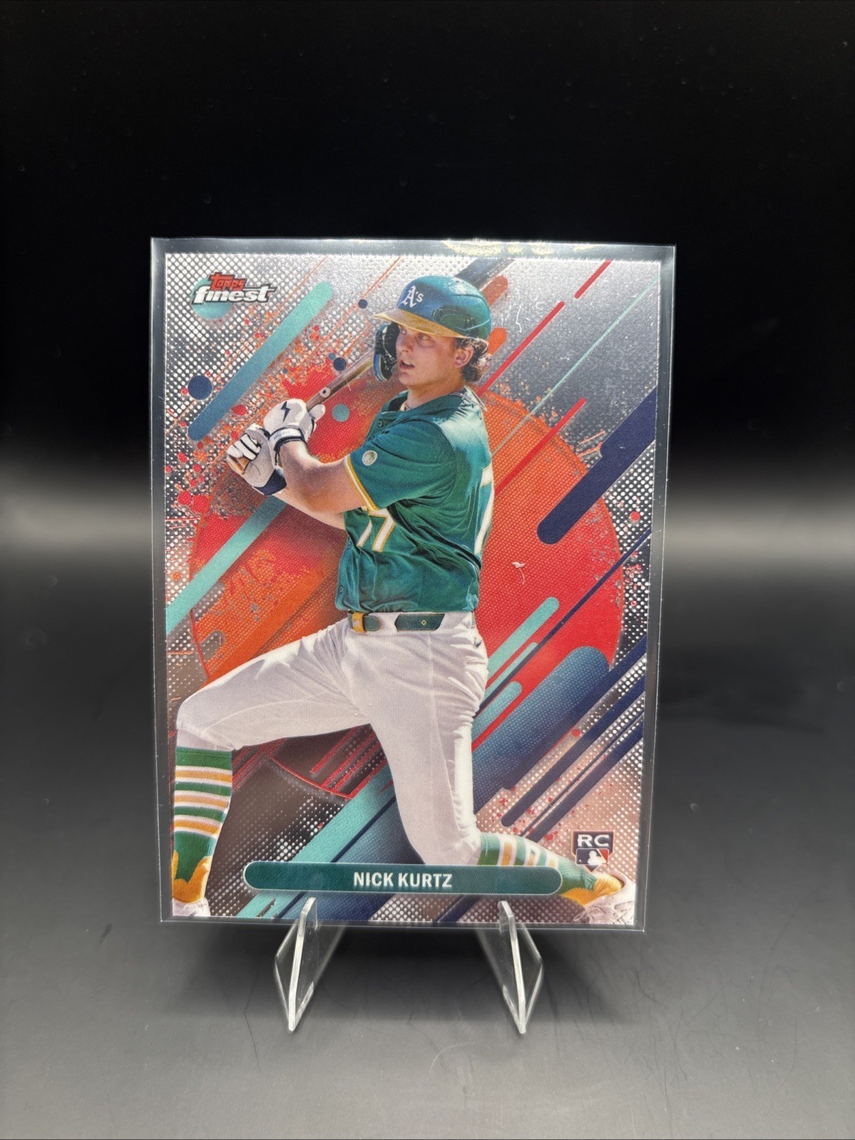 2025 Topps Finest - Rare Nick Kurtz #252 (RC)