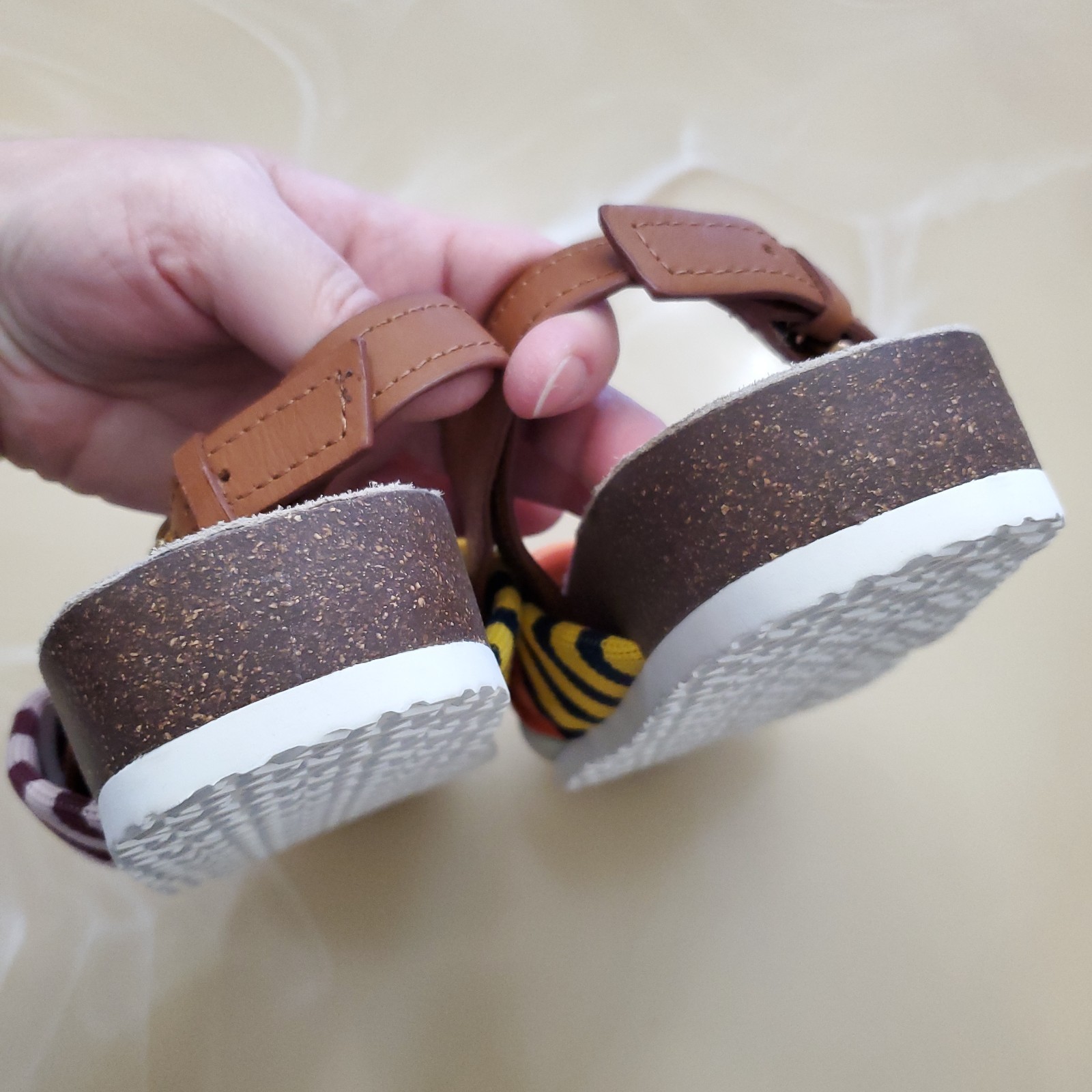 Tory Burch Corey Multi Patchwork Women's Stripe S… - image 7