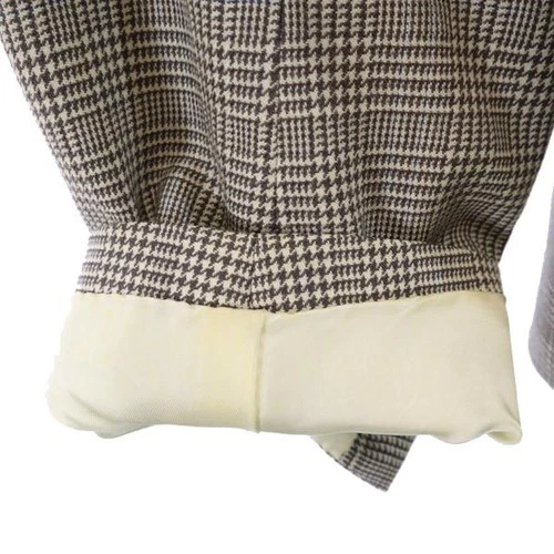 Used FACTOTUM Made in Japan wool Glen Check Pattern tailored jacket Men's image 6