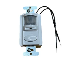 ACUITY Sensor Switch Motion Detector Switch Model WSD PDT P WH 120/277 VAC