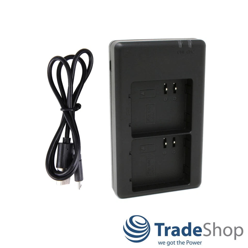 3in1 Set: 2x Akku (14000mAh) + Dual USB-C Ladegerät für Arlo Pro 3 Light, Pro 4 - Bild 4 von 4