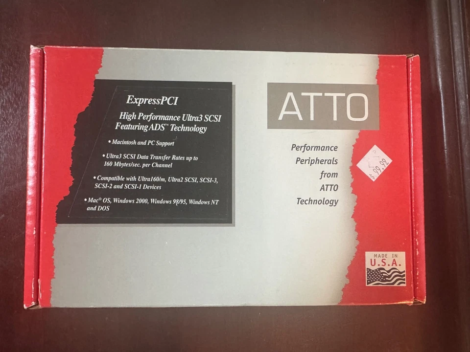 ATTO 0030-03067-01 ATTO - Dual-channel SCSI Adapter, UL3D Express PCI, (b.30) - Image 4 of 4