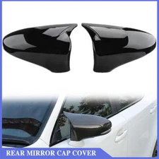 Gloss Black M Style Mirror Cover Caps For Lexus IS RC 200 300 350 450 2014-2020