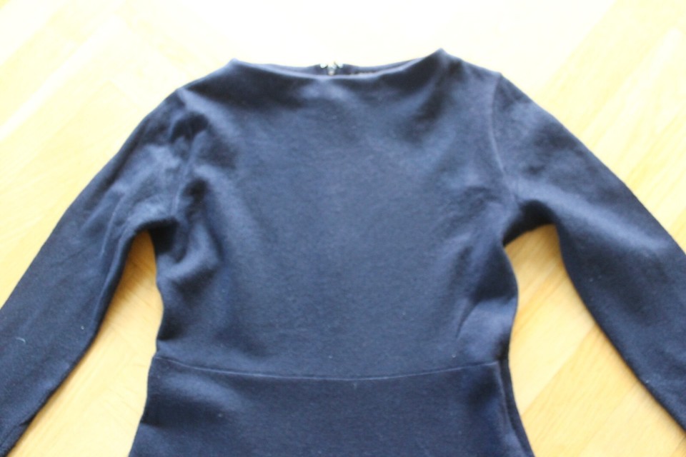 COS Etuikleid Gr.S/M/36/38 dunkelblau elegant knielang tailliert