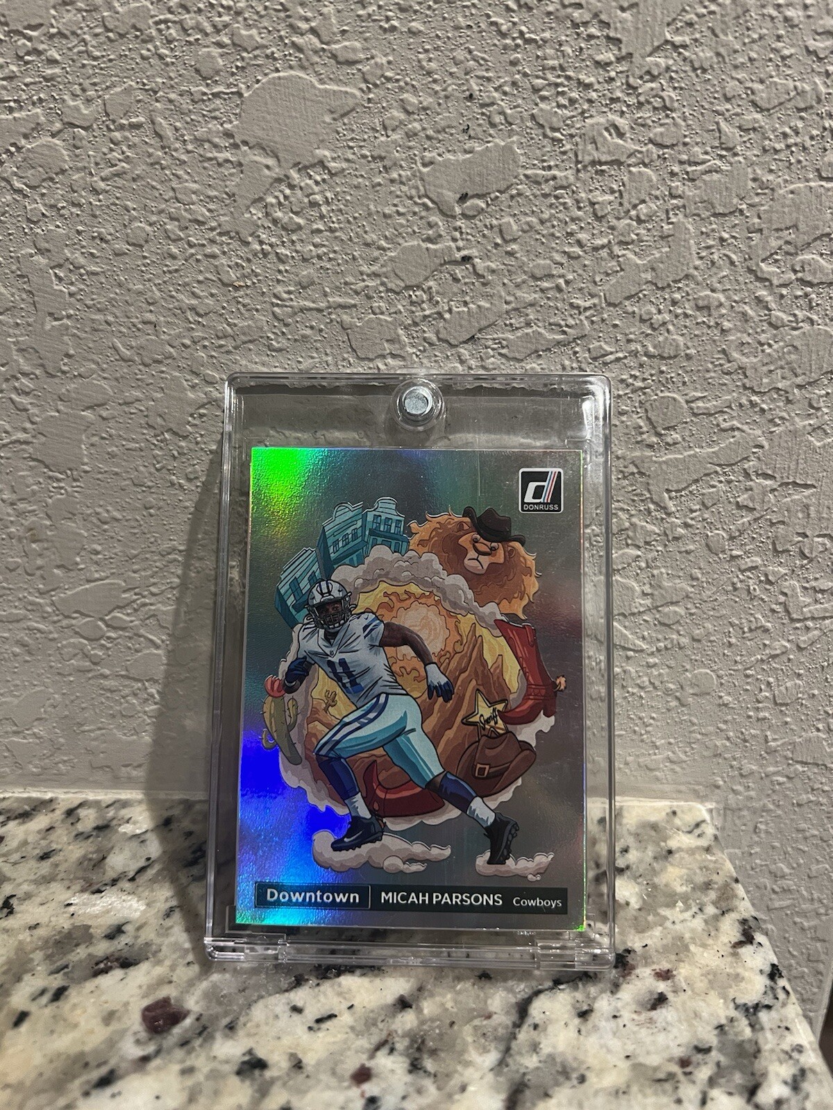 2022 Panini Clearly Donruss - Downtown #DT-15 Micah Parsons