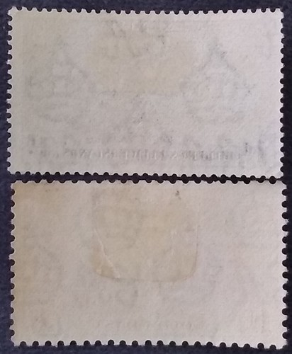 GILBERT AND ELLICE ISLANDS & GOLD COAST 1937 1d's MH Coronation Stamps. - Picture 2 of 2