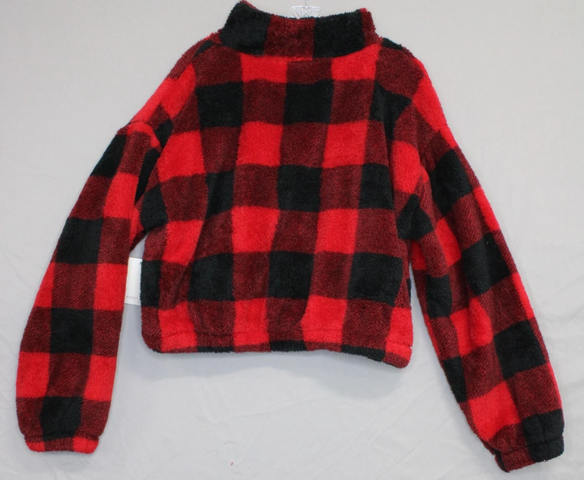 Red sherpa hot sale quarter zip