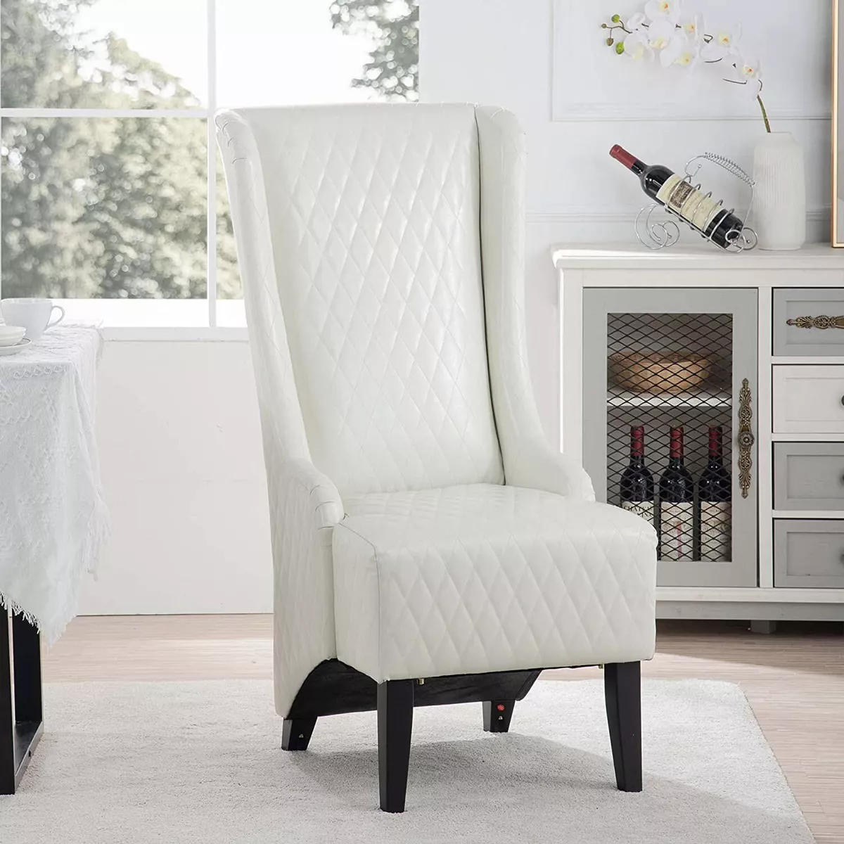 Single high online back chair