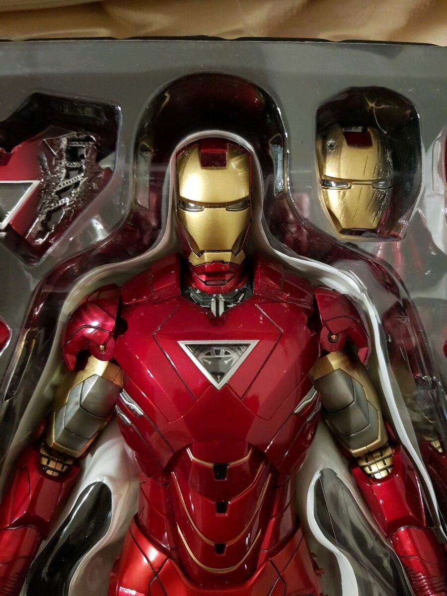 SIGNED Hot Toys Iron Man 2 Mark VI 6 (Collector's Edition SIGNED Hot Toys Iron Man 2 Mark VI 6 (Collector's Edition