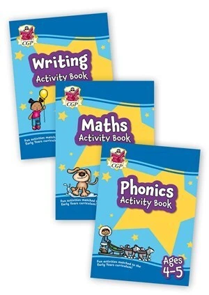 Reception Home Learning 3 Activity Work Books Bundle For Early Years for Age 4-5 - Picture 1 of 10