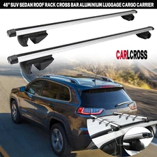 For Jeep Cherokee 2014-2022 48" Car Roof Rack Cross Bars Luggage Cargo Carrier