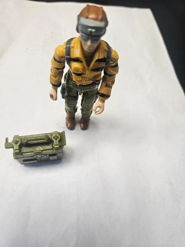 1988 LIFELINE TIGER FORCE GI JOE HASBRO W/ MEDICAL SUITCASE NICE SEE PICS!