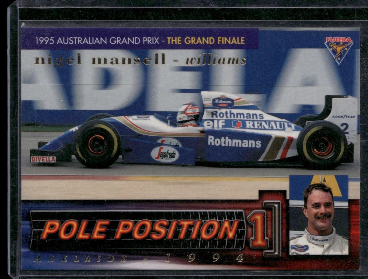 Formula 1 Auto Racing 1995 Season Sports Trading Cards