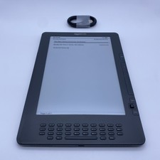 Amazon Kindle DX 9.7in e-reader D00801, NEW Battery, Tested and Working