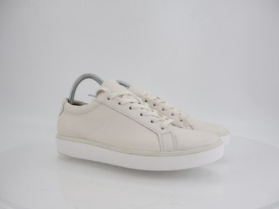 Ecco Soft 60 Aeon Sneaker White Leather Women Size 41 10 Lace Up Shoes