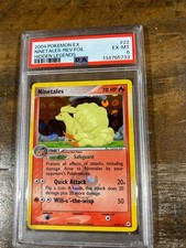 POKEMON 2004 EX Hidden Legends NINETALES Reverse Foil #22 PSA 6 RARE