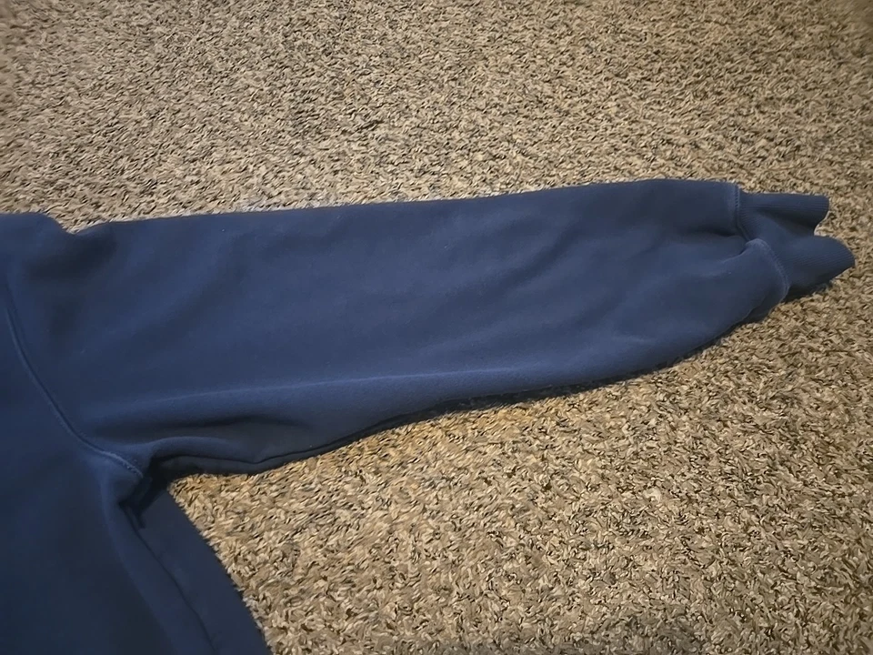 Sudadera con Capucha Carhartt Para Hombres XL Alta Azul Defensor de la Lluvia Calce Suelto Pullover Sudadera Foto 3 de 4