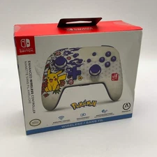 PowerA Pikachu Blossom Enchanced Wireless Controller Nintendo Switch Sealed